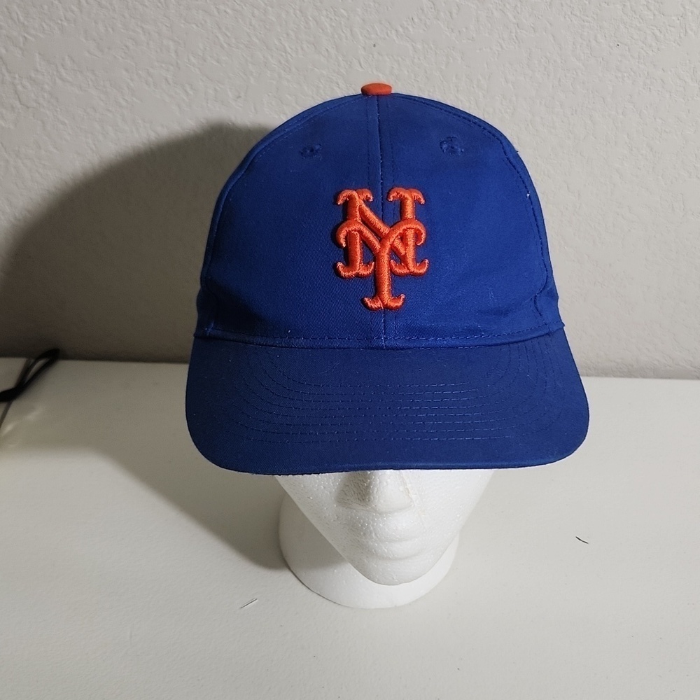 MLB OC Sports New York NY Yankees Youth Hat Blue and Orange Adjustable Cap